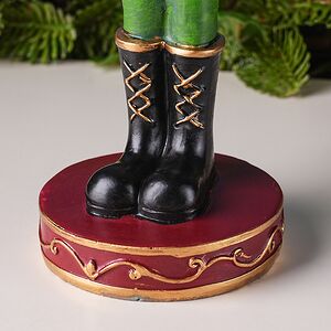 Декоративный подсвечник Щелкунчик - Cappello Nero 27 см Boltze фото 8