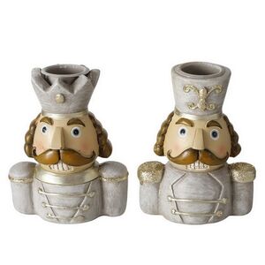 Набор декоративных подсвечников Бравые Гвардейцы Королевства 9 см, 2 шт Boltze фото 11