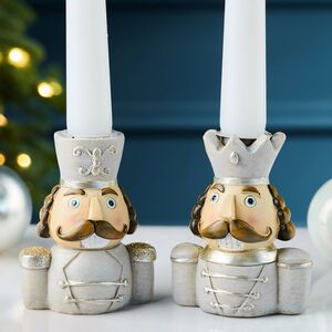 Набор декоративных подсвечников Бравые Гвардейцы Королевства 9 см, 2 шт Boltze фото 2