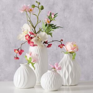 Фарфоровая ваза Masconni Blanco 12 см Boltze фото 3