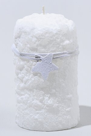 Декоративная свеча Снежок, 180*68 мм Kaemingk фото 2