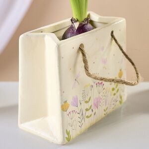 Керамическое кашпо Фловерис 14*11 см Boltze (Больтце) фото 5