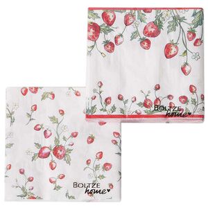 Бумажные салфетки Sweet Strawberries 17*17 см, 20 шт Boltze фото 4