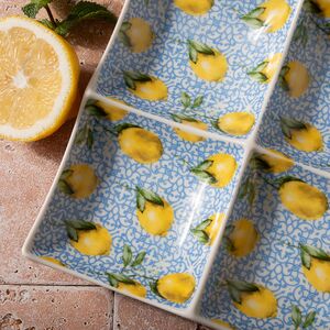 Менажница для закусок Capri Lemony 18 см Boltze (Больтце) фото 2