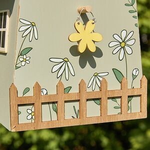 Садовое украшение Скворечник Primavera 22 см оливковый Boltze фото 4