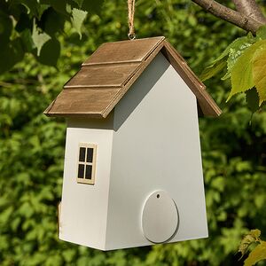 Садовое украшение Скворечник Primavera 22 см белый Boltze фото 5