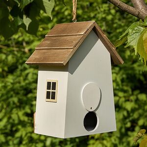 Садовое украшение Скворечник Primavera 22 см белый Boltze фото 3