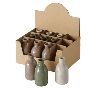 Керамическая ваза Fuente Alamo 8 см зеленая Boltze фото 6