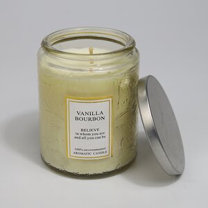 Ароматическая свеча Enjoing Life Series: Vanilla Bourbon 9 см, 32 часа горения Kaemingk фото 4
