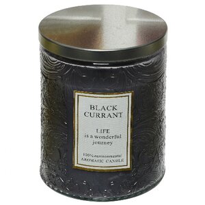 Ароматическая свеча Enjoing Life Series: Black Currant 9 см, 32 часа горения Kaemingk фото 1
