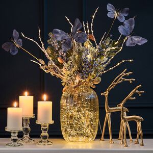 Декоративная ветка Бабочки Индиго - Крылья Вдохновения 66 см Goodwill фото 3