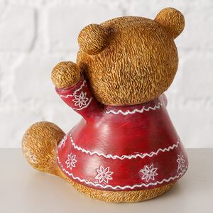 Набор декоративных фигурок Мишки Бэйли - Уютная Зима 11 см, 2 шт Boltze фото 6