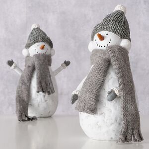 Набор новогодних фигурок Снеговики Зимнего Фьельда 20 см, 2 шт Boltze фото 2