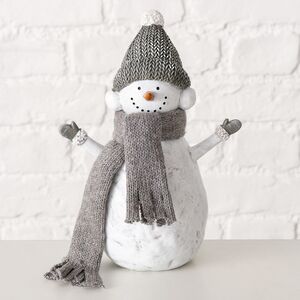 Набор новогодних фигурок Снеговики Зимнего Фьельда 20 см, 2 шт Boltze фото 3