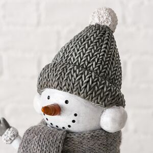 Набор новогодних фигурок Снеговики Зимнего Фьельда 20 см, 2 шт Boltze фото 4