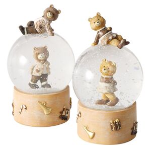 Снежный шар Медвежата: Winter Dreamers 18 см Boltze фото 7