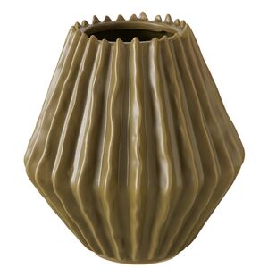 Керамическая ваза Plisseo 20 см Boltze фото 4