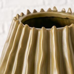 Керамическая ваза Plisseo 20 см Boltze фото 2