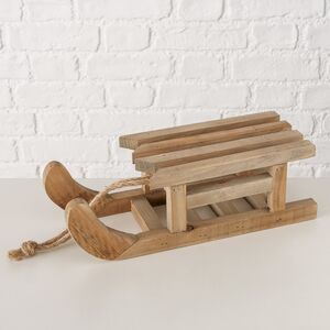 Декоративная фигура Деревянные Санки 30 см Boltze фото 1