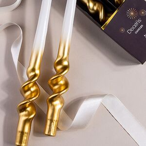 Набор столовых свечей Барокко 31 см, 2 шт Kaemingk фото 2