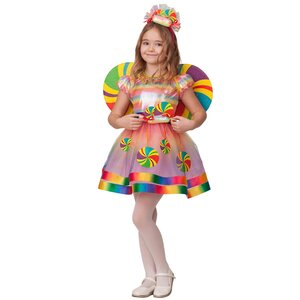 Карнавальный костюм Конфетка, рост 116 см Батик фото 1