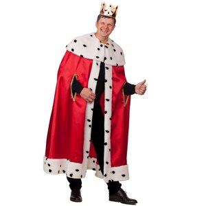 Взрослый карнавальный костюм Король, 50 размер