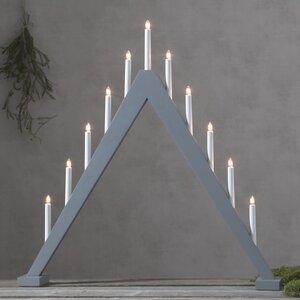 Светильник-горка Trill 79*78 см серый, 11 электрических свечей
