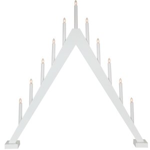 Светильник-горка Trill 79*78 см белый, 11 электрических свечей Star Trading фото 2