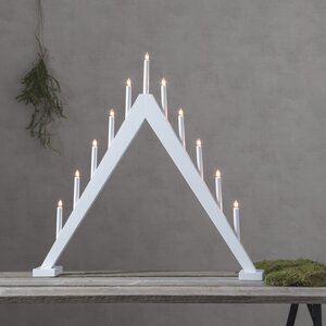 Светильник-горка Trill 79*78 см белый, 11 электрических свечей