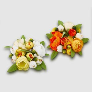 Венок для свечи Ранункулюс - Di Biancan 12 см EDG фото 4