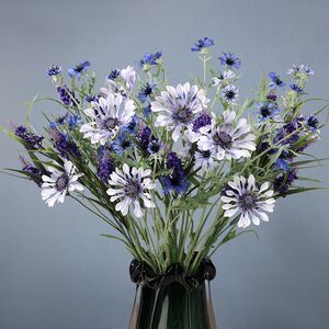 Искуcственный цветок Scabiosa - Perfecta Blue 65 см EDG фото 7