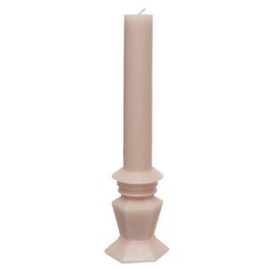 Декоративная свеча Caserta Royale: Blush Pink 25 см Kaemingk фото 2