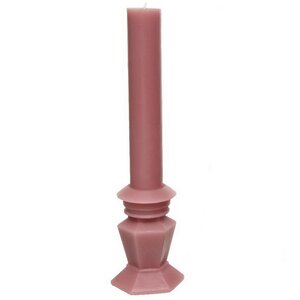 Декоративная свеча Caserta Royale: Velvet Pink 25 см Kaemingk фото 2