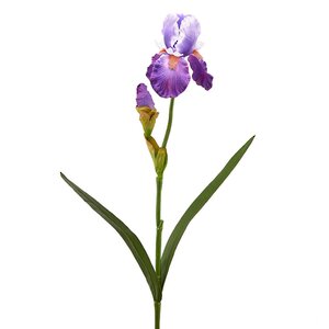 Искусственный цветок Ирис - Viola de Mar 75 см EDG фото 3