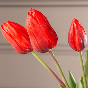 Силиконовые тюльпаны Стелла Аризона 5 шт, 40 см EDG фото 2
