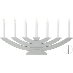 Семисвечник рождественский Navida 60*30 см серый Star Trading фото 3