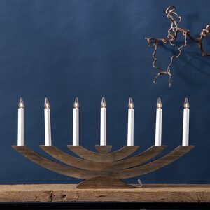 Семисвечник рождественский Navida 60*30 см древесный Star Trading фото 2