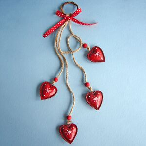 Декоративное украшение Сердечное Кантри 45 см Breitner фото 7