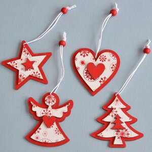 Набор елочных украшений Норвежское Утро, 31 игрушка Снегурочка фото 6