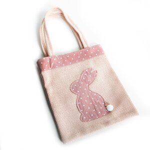 Пасхальная сумочка Easter Time 21*17 см розовая Breitner фото 1