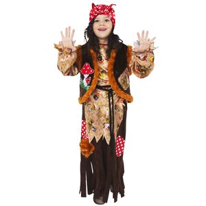 Карнавальный костюм Баба Яга, рост 122 см Батик фото 2