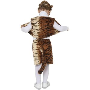 Карнавальный костюм Тигр Тим, рост 110 см Батик фото 2