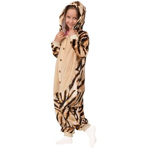 Маскарадный костюм - детский кигуруми Тигр, рост 110-122 см Батик фото 3