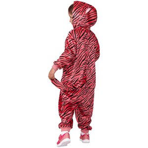 Маскарадный костюм - детский кигуруми Тигр розовый, рост 110-122 см Батик фото 2