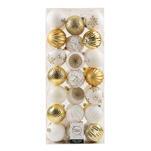 Набор пластиковых шаров Shine Collection: Christmas Jazz 8 см, 42 шт Winter Deco фото 3