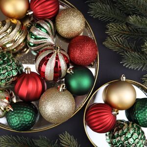 Набор пластиковых шаров Magic Suite: Christmas Classic 6-7 см, 60 шт Winter Deco фото 3