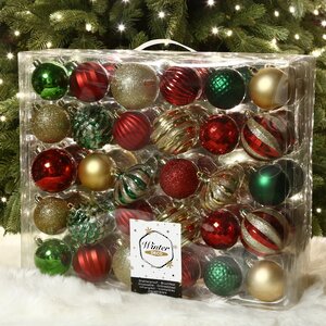 Набор пластиковых шаров Magic Suite: Christmas Classic 6-7 см, 60 шт Winter Deco фото 2