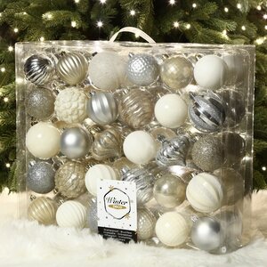 Набор пластиковых шаров Magic Suite: Christmas Jazz 6-7 см, 60 шт Winter Deco фото 2