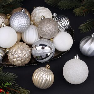 Набор пластиковых шаров Magic Suite: Christmas Jazz 6-7 см, 60 шт Winter Deco фото 4