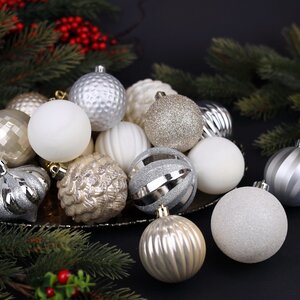 Набор пластиковых шаров Magic Suite: Christmas Jazz 6-7 см, 60 шт Winter Deco фото 1